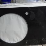 small and big holes for oven doors