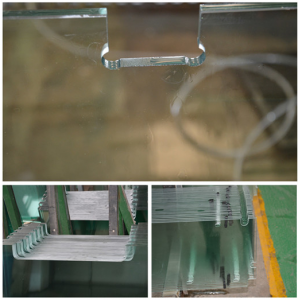 cutout for shower doors